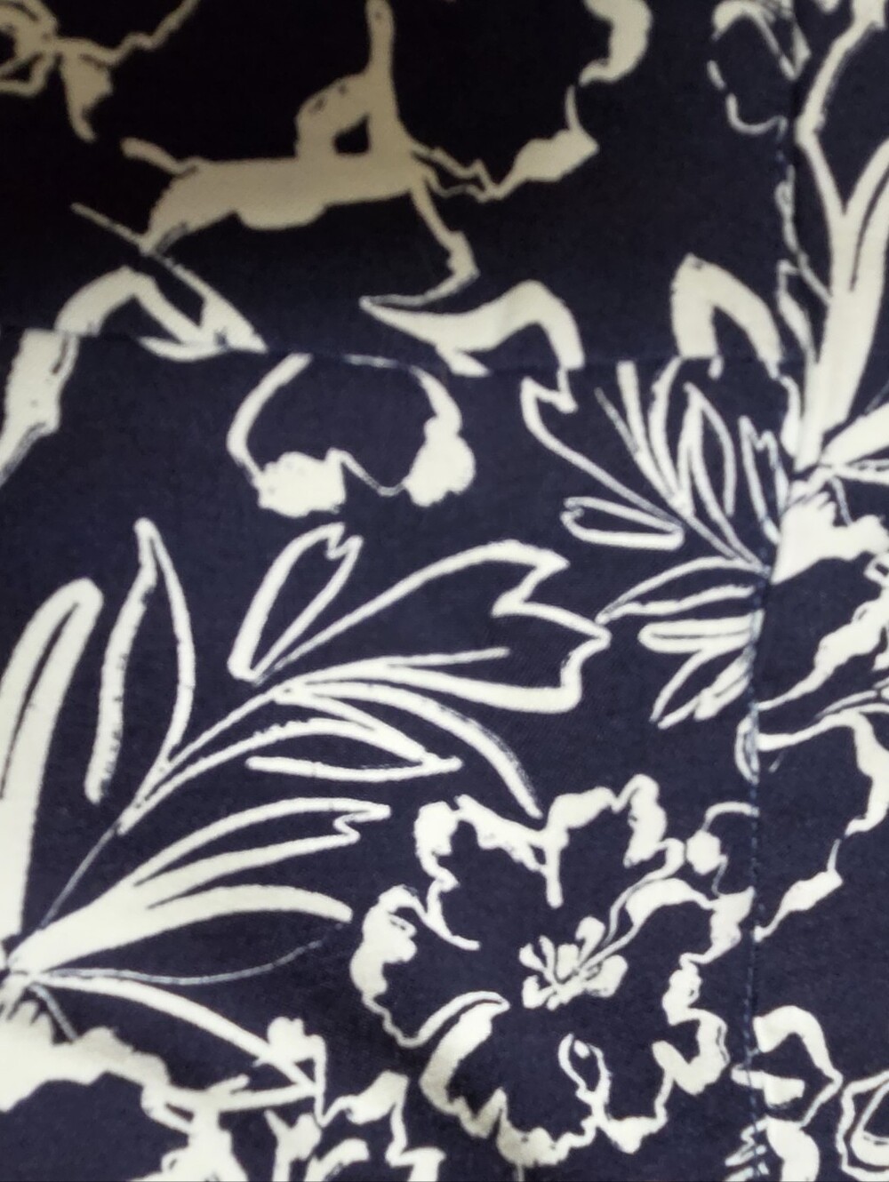 Zac & Rachel Navy and White Floral Pants Size 20 - Picture 5 of 11